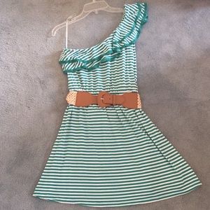 Juniors Medium One-Shoulder Dress